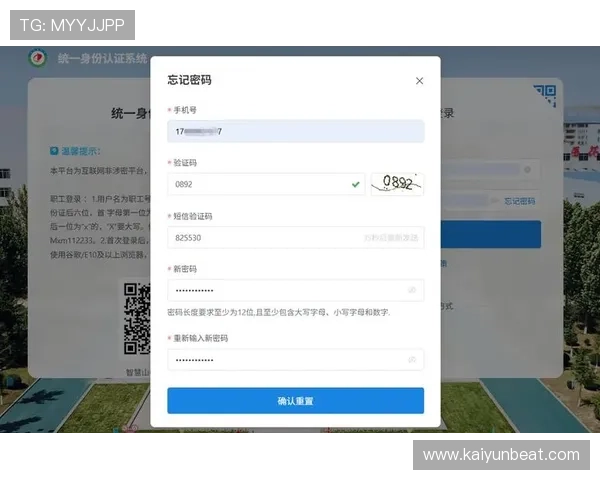 开yun体育app登录账号安全保障措施及密码重置流程介绍